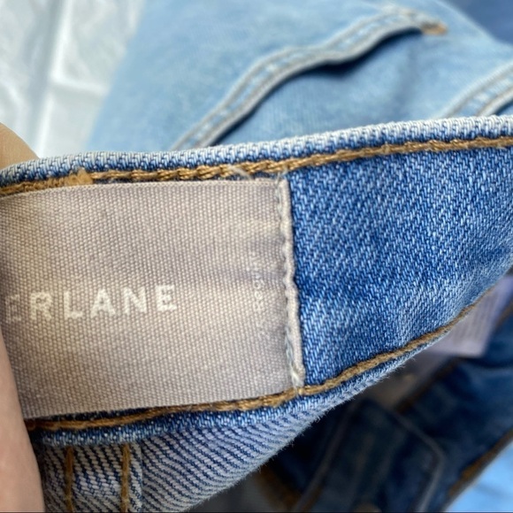 Everlane High Rise Straight Light Blue Denim 25-26 Regular - Picture 6 of 12